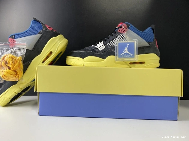 DC9533-001 NOIR 4 RETRO JORDAN UNION OFF AIR 0530